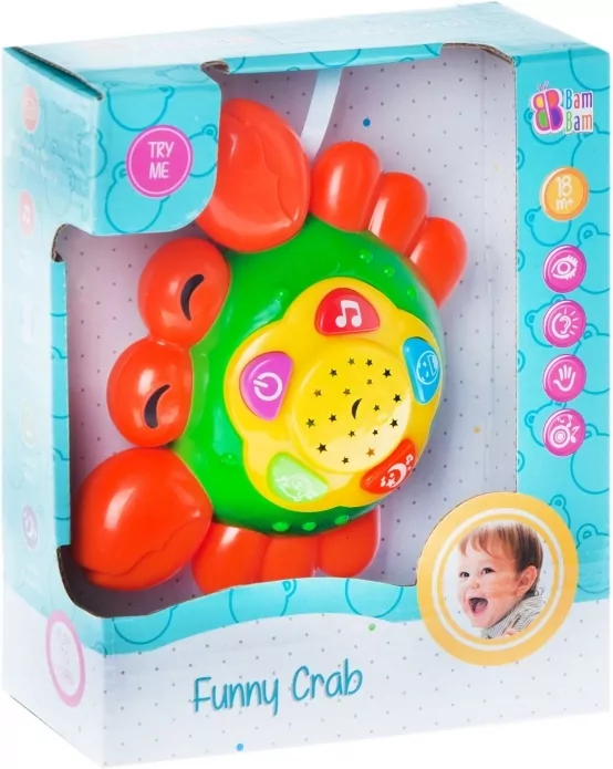 Zabawny krab BAM BAM - tantis.pl