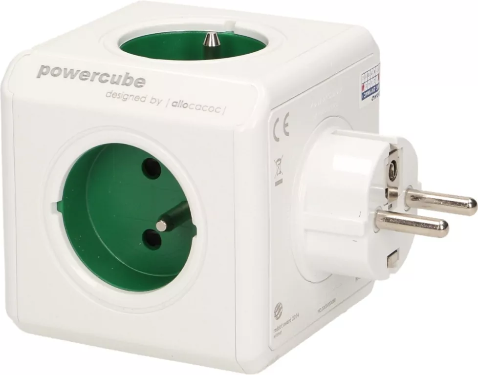 Przedłużacz Allocacoc. PowerCube Original 2100GN - tantis.pl