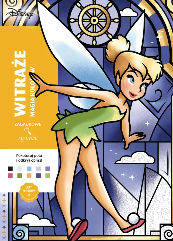 Art therapy. Kolorowanka antystresowa. Disney - tantis.pl