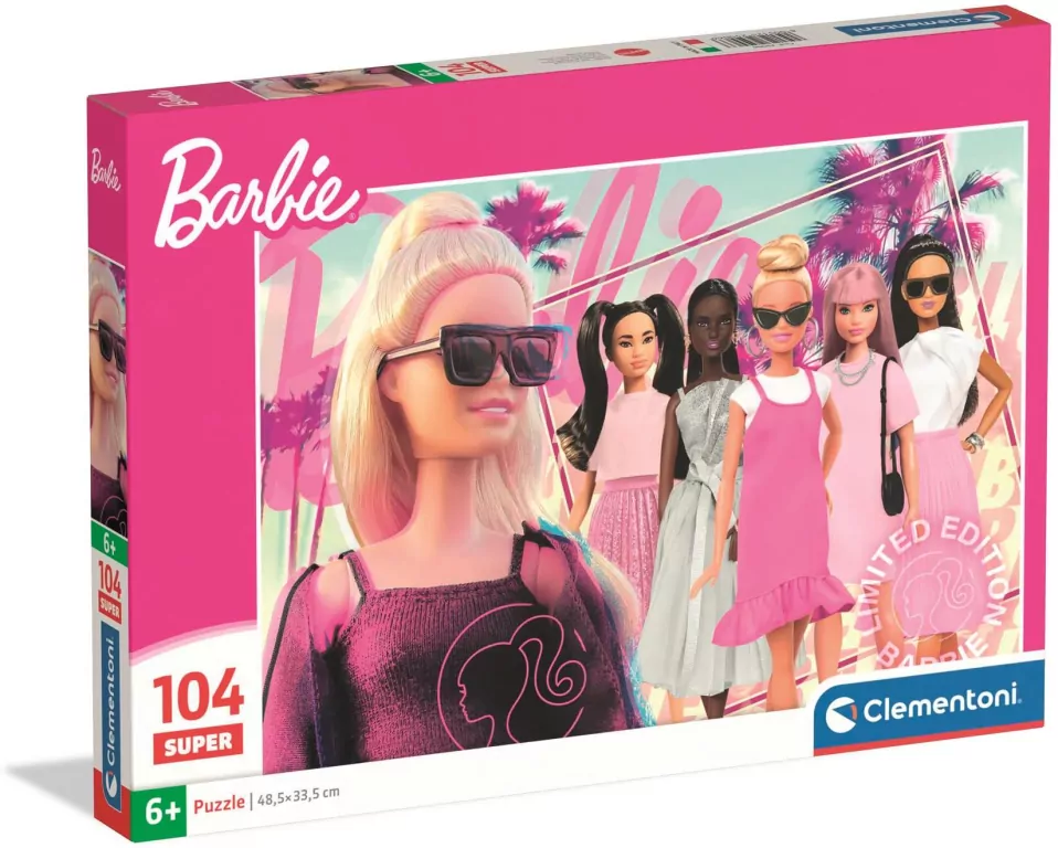 Puzzle 104 Barbie - tantis.pl