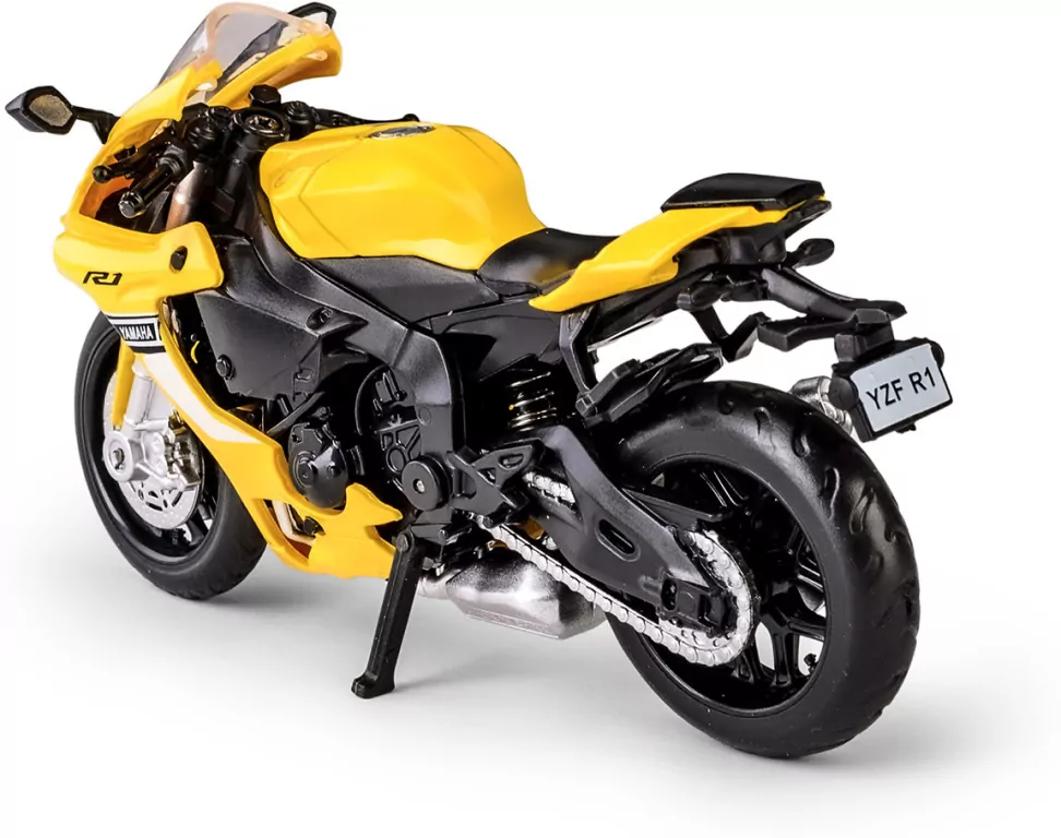 YAMAHA YZF-R1 / 67705/yellow 1:18. MSZ - tantis.pl