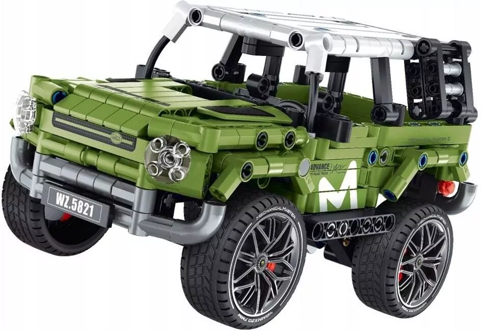 Klocki Jeep zielony 474el - tantis.pl