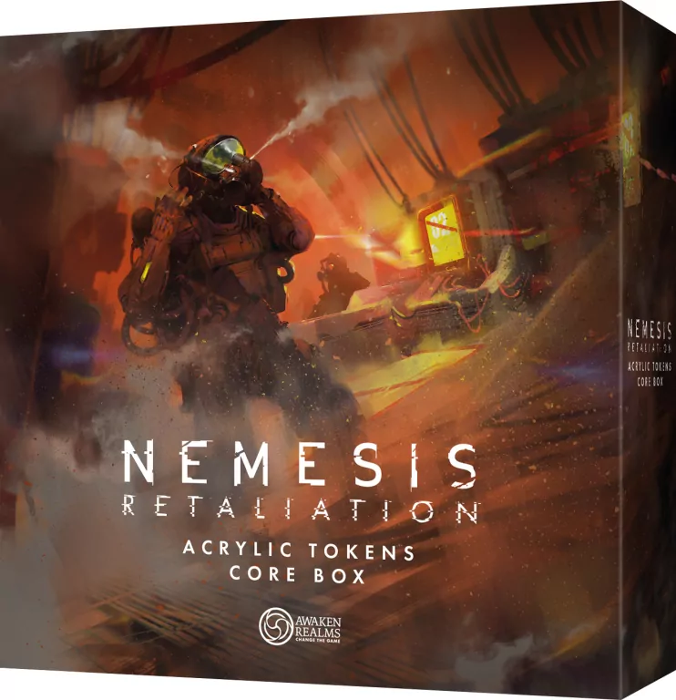 Nemesis: Retaliation - Acrylic Tokens - Core Box - tantis.pl