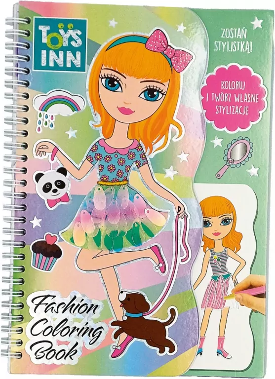 Fashion Coloring Book. ToysInn - tantis.pl