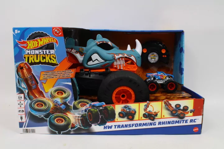 Hot Wheels. Monster Trucks Rhinomite, pojazd zdalnie sterowany - tantis.pl