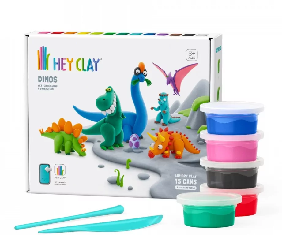 Hey Clay. Zestaw Dinozaury - tantis.pl