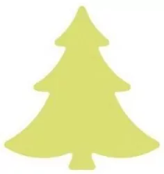 Dziurkacz ozdobny jodła 7,5cm