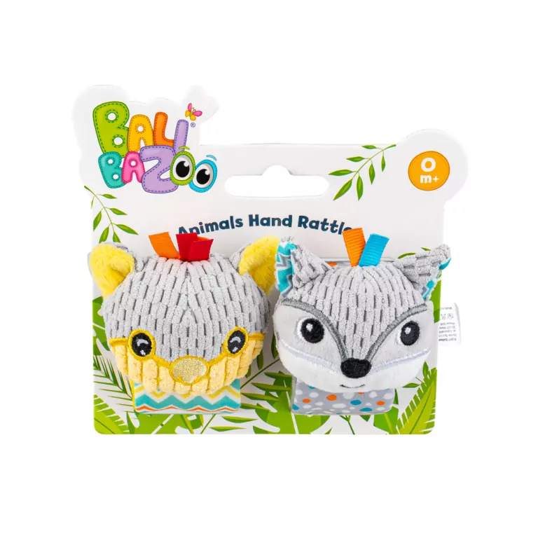 Grzechotka na rączkę zwierzątka - tantis.pl