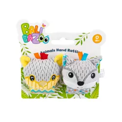 Grzechotka na rączkę zwierzątka