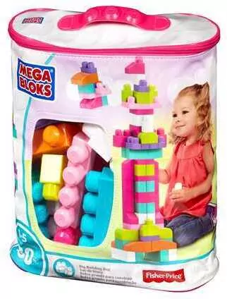 Klocki. Mega Bloks. 80 elementów - tantis.pl