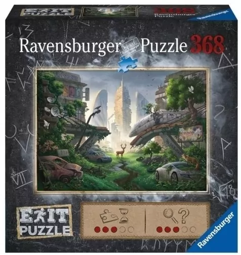 Puzzle 368 Opustoszałe miasto - tantis.pl