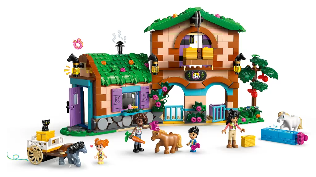 LEGO® Friends. Ranczo kucyków i stajnia 42654 - tantis.pl