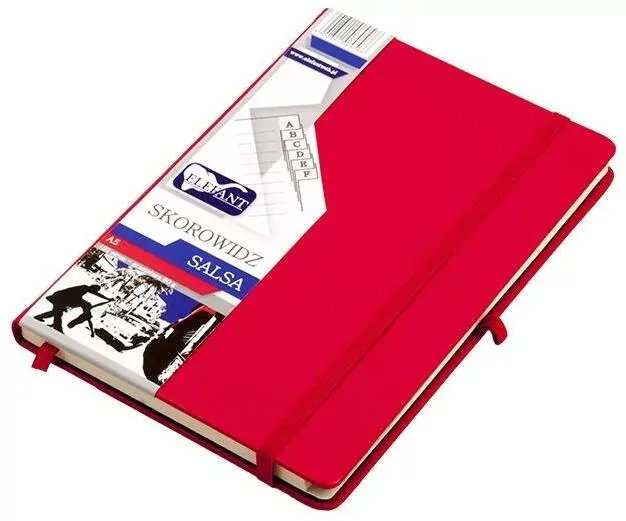 Skorowidz A5/96 Salsa czerwony - tantis.pl