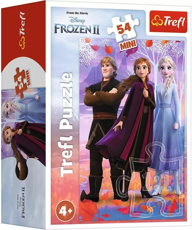 Puzzle 54. Mini. W świecie Anny i Elsy - tantis.pl