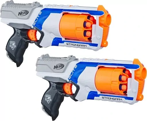 Nerf N-Strike Elite 2x Wyrzutnia Strongarm - tantis.pl