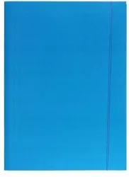 Teczka z gumką A4, niebieska