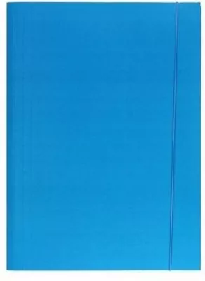 Teczka z gumką A4, niebieska