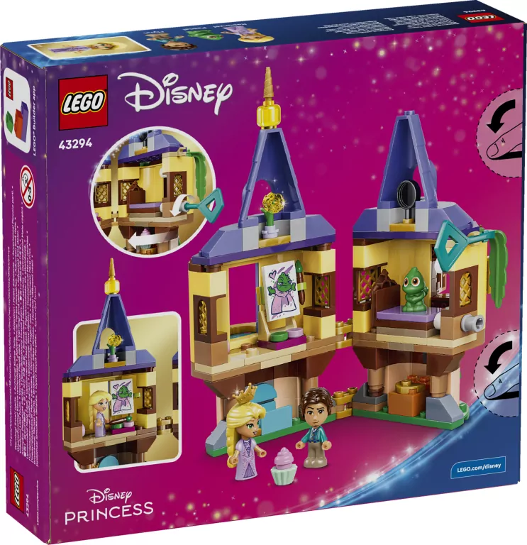 LEGO® Mała wieża Roszpunki 43294 - tantis.pl