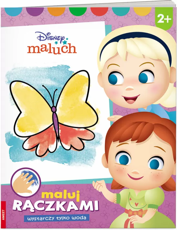 Disney Maluch. Maluj Rączkami 2+ - tantis.pl