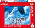 Puzzle PQ 1000 Coca-Cola Niedźwiedzie polarne G3 - tantis.pl