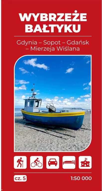 Mapa turystyczna - Wybrzeże Bałtyku cz.5 Gdańsk.. - tantis.pl