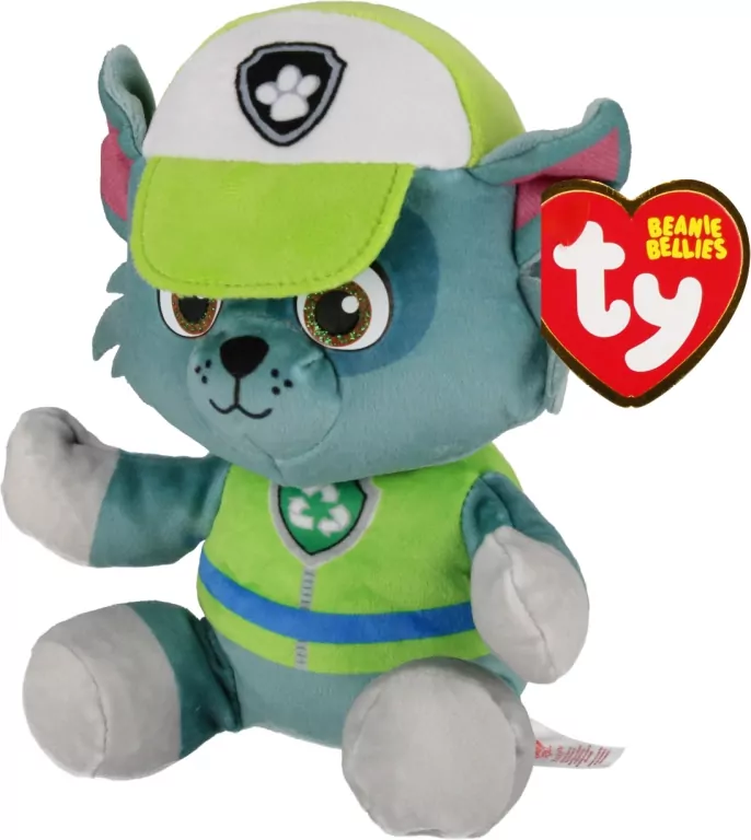 Beanie Babies Lic Soft Psi Patrol - Rocky 15cm - tantis.pl