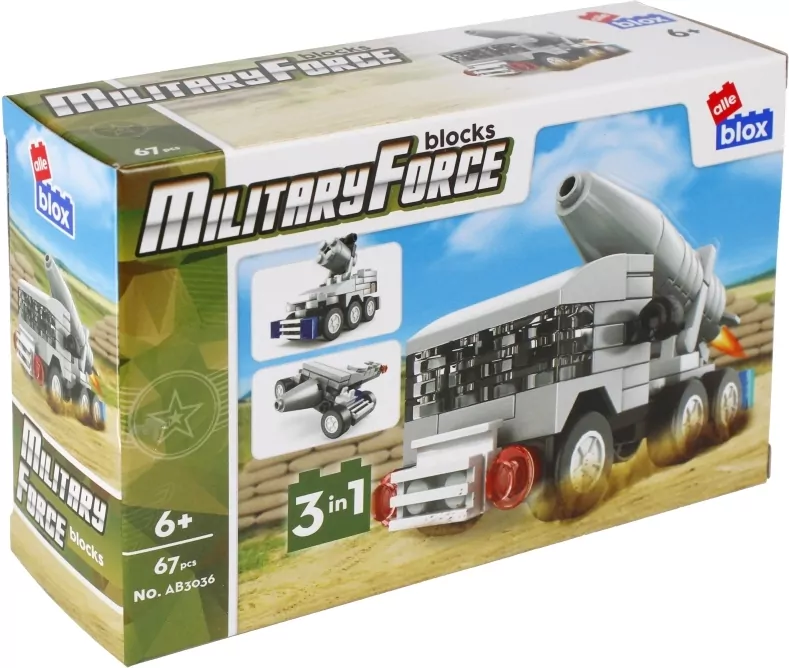 Klocki konstrukcyjne Military Force Alleblox - tantis.pl