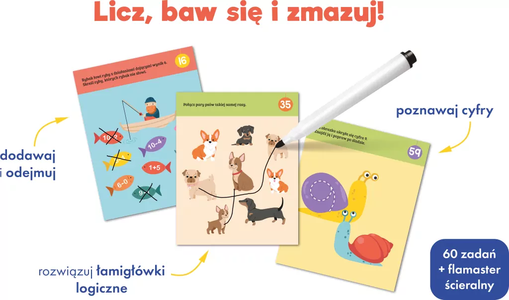 Gryzmołki. Cyferki - tantis.pl