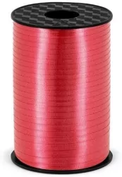Wstążka plastikowa 5mmx225m. Czerwona