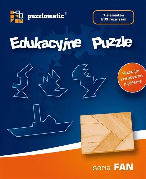 Puzzle drewniane. Seria Fan - tantis.pl