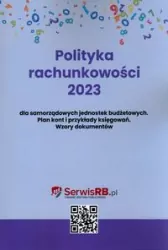 Polityka rachunkowości 2023 dla samorządowych jednostek budżetowych
