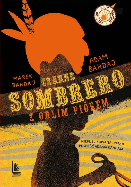 Czarne sombrero z orlim piórem - tantis.pl