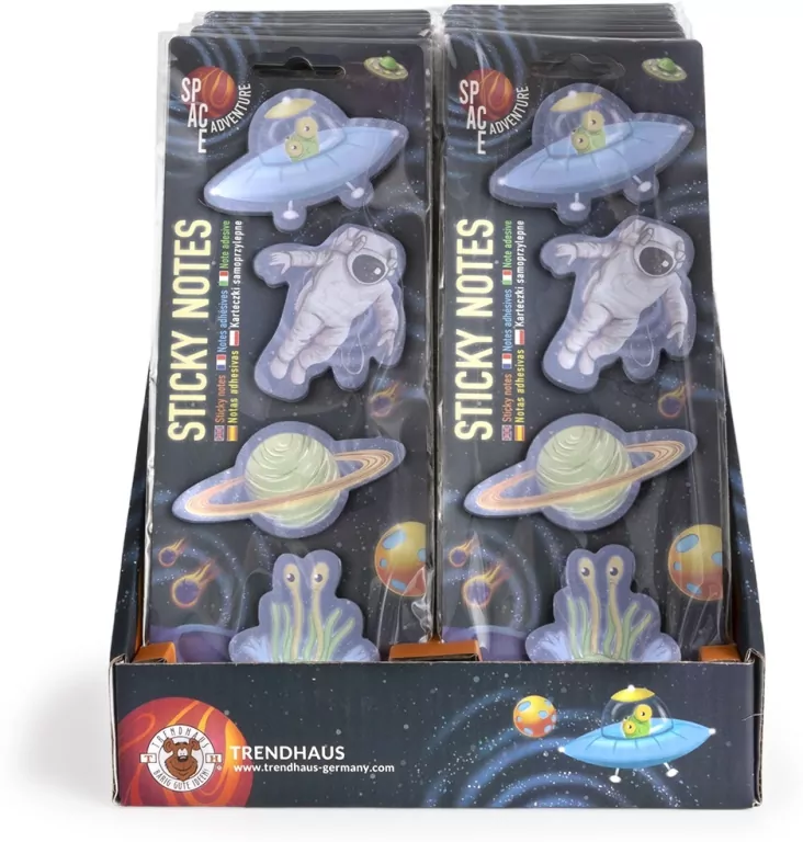 Karteczki samoprzylepne Space Adventure mix - tantis.pl