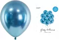 Balony Glossy niebieski 30cm - tantis.pl