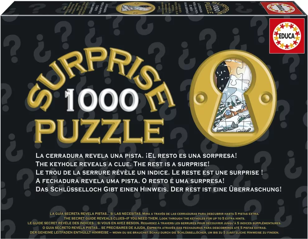 Puzzle 1000 (Surprise Puzzle) Boże Narodzenie - tantis.pl