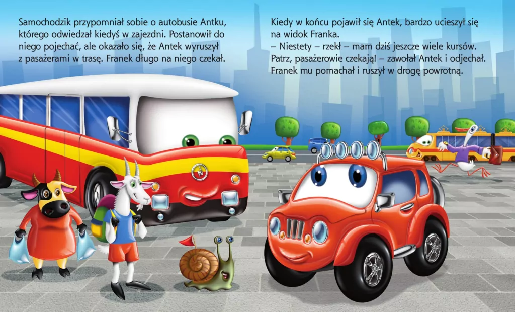 Najlepszy przyjaciel. Samochodzik Franek - tantis.pl