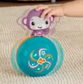 Fisher-Price Fioletowa Małpka Piłeczka - tantis.pl
