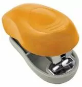 Zszywacz plastikowy mini pomarańczowy 8 kartek - tantis.pl