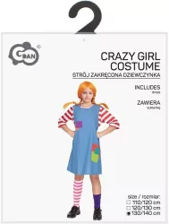 Strój dla dzieci Zakręcona Dziewczynka 130/140 cm