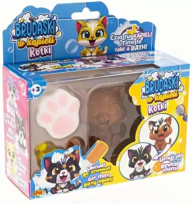 Brudaski w kąpieli Kotki - Fiołek