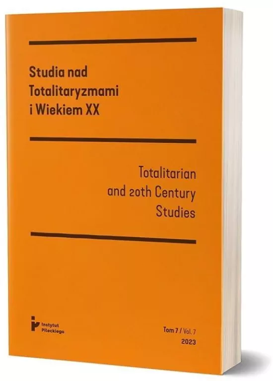 Studia nad totalitaryzmami i wiekiem XX nr 7/2025 - tantis.pl