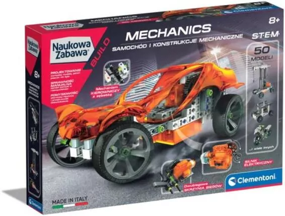 Odkryj mechanizm 50 konstrukcji. Laboratorium Mechaniki. Naukowa zabawa. 60595 - tantis.pl