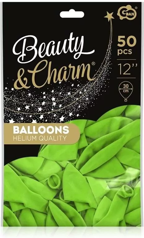 Balony Beauty&Charm pastelowe 30cm 50szt - tantis.pl