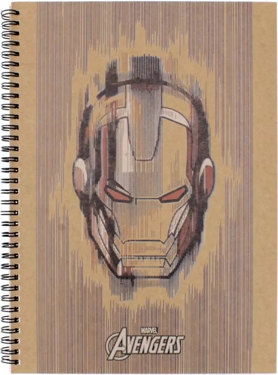 Kołozeszyt A4/80K kratka Avengers Kraft - tantis.pl
