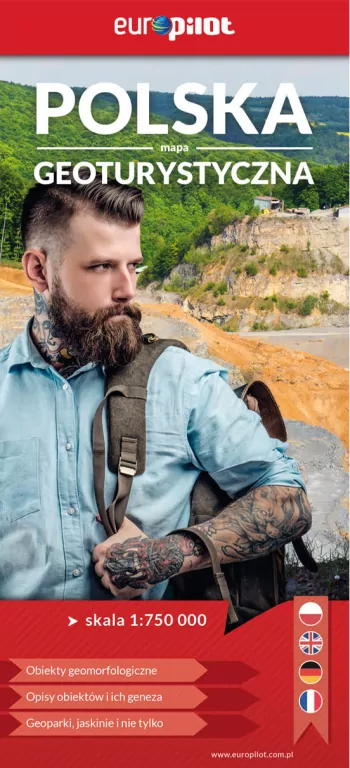 Polska mapa geoturystyczna w skali 1:750 000 - tantis.pl