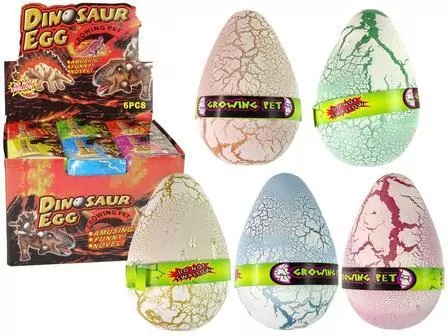 Rosnące jajo dinozaura 12cm MIX - tantis.pl