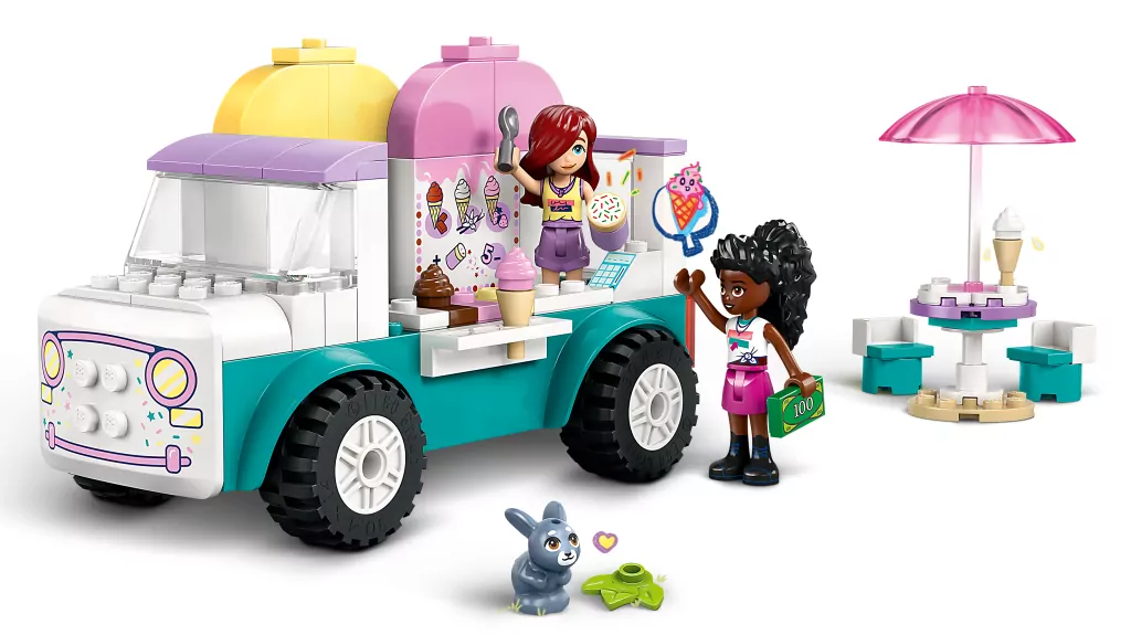LEGO® Furgonetka z lodami w mieście Heartlake 42644 - tantis.pl