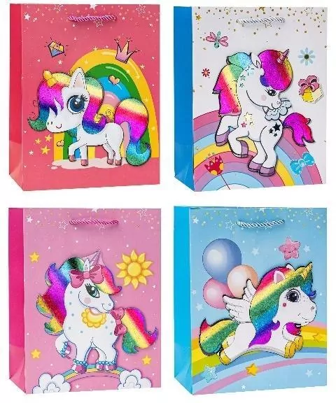 Torebka dziecięce Pop-Up 3D 26x32x10cm mix ROZETTE. 1 sztuka - tantis.pl