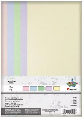 Filc A4 mix kolorów