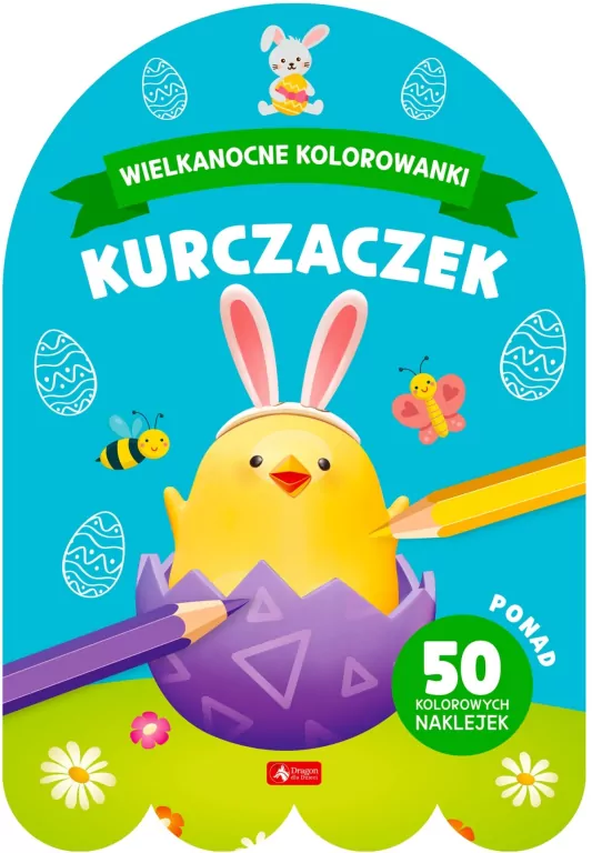 Wielkanocne kolorowanki. Kurczaczek 2026 - tantis.pl